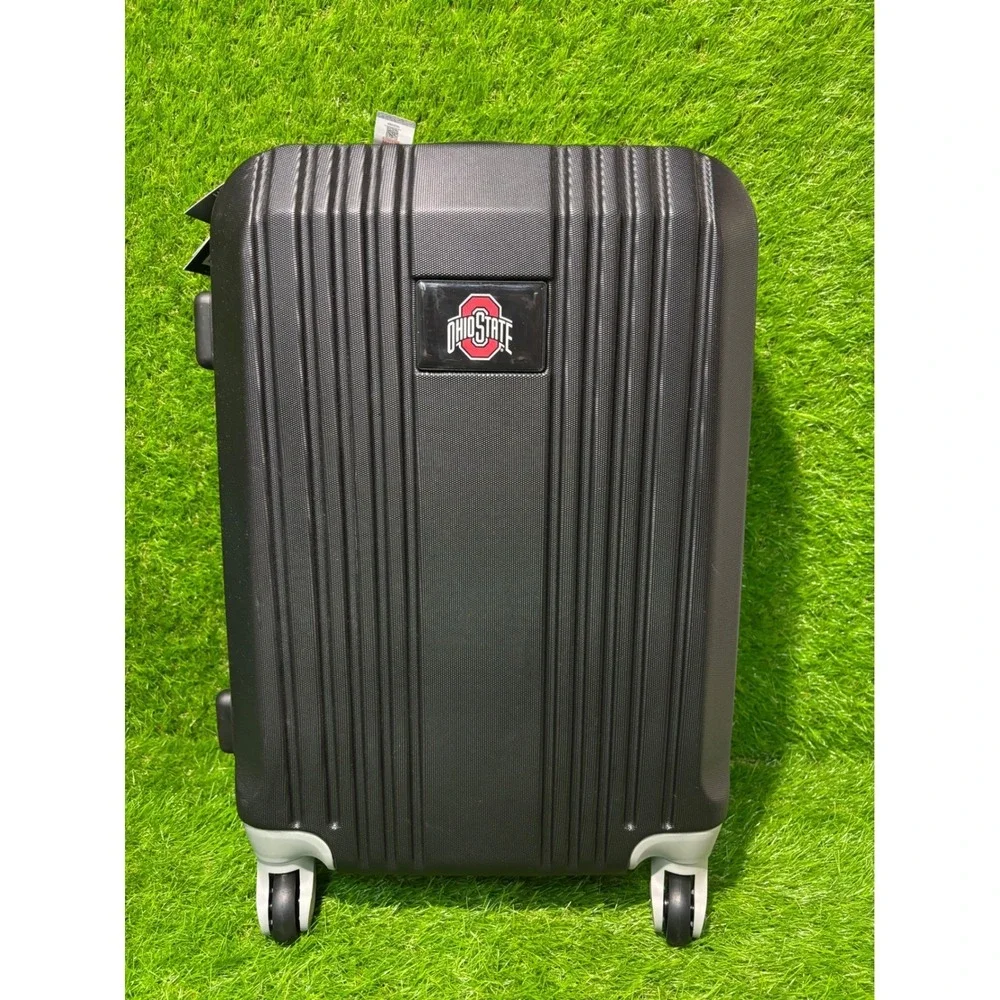 Mojo Ohio State Buckeyes 21 Inch Carry-On Hardcase 2-Tone Spinner Luggage L208